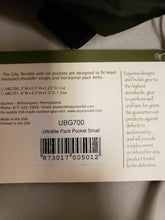 Load image into Gallery viewer, Equinox Gila Ultralite Vertical Pack Pocket Brown Silicone Nylon for Backpacks