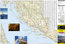 Load image into Gallery viewer, National Geographic Adventure Map Croatia Europe AD00003324