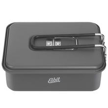 Load image into Gallery viewer, Esbit Solid Fuel Stove Cookset Windscreen w/1100ml Pot, Handles & Lid E-CS1100HA