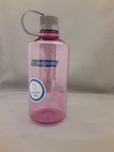 Load image into Gallery viewer, Nalgene Narrow Mouth 32oz Loop Top Water Bottle Cosmo Pink w/Silver Lid BPA Free