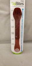 Load image into Gallery viewer, Humangear GoBites Duo Spoon/Fork Combo Utensil Red - Sturdy BPA-Free Nylon