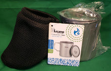 Load image into Gallery viewer, Olicamp Space Saver Ultralight Titanium 750ml Mug w/Folding Handles, Lid, & Bag
