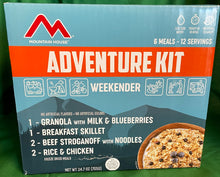 Load image into Gallery viewer, Mountain House Adventure Weekender Kit 82607