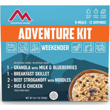 Load image into Gallery viewer, Mountain House Adventure Weekender Kit 82607