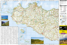 Load image into Gallery viewer, National Geographic Adventure Map Island of Sicily, Italy Europe AD00003310