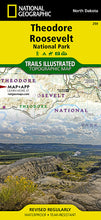 Load image into Gallery viewer, National Geographic ND Theodore Roosevelt Ntl Park Trails Illustrated Map TI00000259