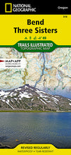 Load image into Gallery viewer, National Geographic Trails Illustrated Oregon Bend/ Three Sisters Map TI00000818