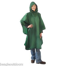 Load image into Gallery viewer, Equinox Terrapin Ultralite 1.1oz Sil-Nylon Rain Poncho w/Hood Red 58"x90"