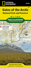 Load image into Gallery viewer, National Geographic Trails Illustrated Alaska Gates of the Arctic N Park Map 257