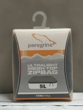 Load image into Gallery viewer, Peregrine Ultralight Mesh-Top Small Zipbag Storage Bag / Sack Orange 329197