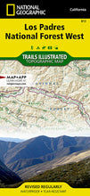 Load image into Gallery viewer, National Geographic Trails Illustrated CA Los Padres Nat Forest Map Pack Bundle