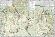 Load image into Gallery viewer, National Geographic Trails Illustrated Wyoming Yellowstone National Park Map 201