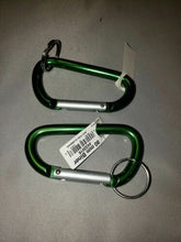 Load image into Gallery viewer, Liberty Mountain Multi-Biner 80mm (3.15") HA Aluminum Carabiners Green 2-Pack