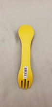 Load image into Gallery viewer, Humangear GoBites Uno Spoon/Fork Combo Utensil Yellow OEM - Sturdy BPA-Free