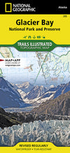 Load image into Gallery viewer, National Geographic Trails Illustrated AK Glacier Bay National Park Map TI00000255