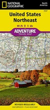 Load image into Gallery viewer, National Geographic Adventure Map US Northeast AD00003127