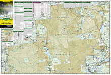 Load image into Gallery viewer, National Geographic York Saranac/ Paul Smiths Trails Illustrated Map TI00000746