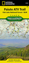 Load image into Gallery viewer, National Geographic Trails Illustrated Utah Paiute ATV Trail Map TI00000708