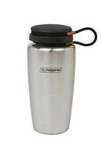 Load image into Gallery viewer, Nalgene Stainless Steel Backpacker Wide Mouth 32oz Bottle w/Black Cap - BPA Free