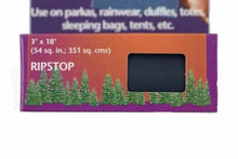 Load image into Gallery viewer, Kenyon K-Tape 3" x 18" Navy Blue Ripstop Nylon Adhesive-Backed Repair Tape