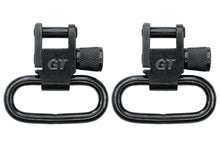 Load image into Gallery viewer, GROVTEC Black 1" Locking Sling Swivels 1-Pair GTSW01