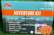 Load image into Gallery viewer, Mountain House Adventure Long Weekend Kit 83607