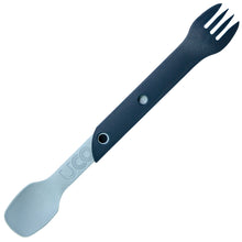 Load image into Gallery viewer, UCO Switch Spork Utensil Set w/Tether Stone Blue F-SP-SWITCH