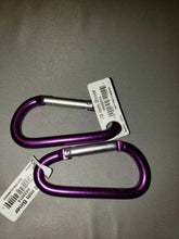 Load image into Gallery viewer, Liberty Mountain Multi-Biner 70mm (2.76") HA Aluminum Carabiners Purple 2-Pack