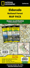 Load image into Gallery viewer, National Geographic Eldorado Nat Forest Map Pack Bundle TI01021251B