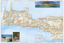 Load image into Gallery viewer, National Geographic Adventure Map Island of Crete Greece Europe AD00003317