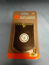 Load image into Gallery viewer, Ultimate Survival UST Hi-Vis Folding Map Compass w/Manifier, Scales, & Lanyard