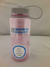 Load image into Gallery viewer, Nalgene Wide Mouth 16oz Loop Top Water Bottle Cosmo Pink w/Silver Lid BPA Free
