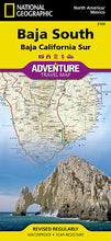 Load image into Gallery viewer, National Geographic Adventure Map Baja South: Baja CA Sur (Mexico) AD00003104