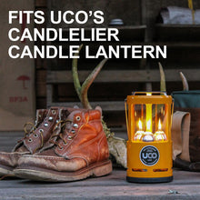 Load image into Gallery viewer, UCO 12-Hour Beeswax Candles 5-Pack for Original & Candlelier Lantern L-CAN-B-5PK