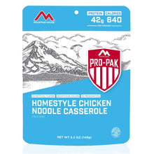Load image into Gallery viewer, Mountain House Homestyle Chicken Noodle Casserole Pro-Pak 50161