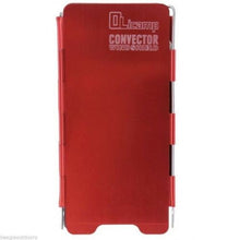 Load image into Gallery viewer, Olicamp Convector Windshield Anodized Aluminum Windscreen Red w/Stuff Bag