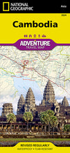 Load image into Gallery viewer, National Geographic Adventure Map Cambodia AD00003024