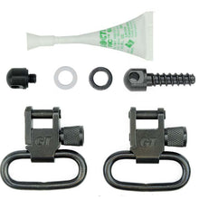 Load image into Gallery viewer, GROVTEC Black 1" Locking Swivel Set with Studs for Mossberg GTSW31