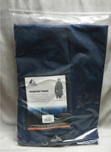 Load image into Gallery viewer, Liberty Mountain Nylon Backpacker Poncho w/Hood & Backpack Extension Navy Blue