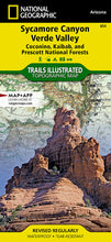 Load image into Gallery viewer, National Geographic Trails Illustrated AZ Prescott Nat Forest Map Pack Bundle