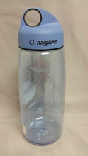 Load image into Gallery viewer, Nalgene N-Gen 53mm Wide Mouth 24oz Tritan Water Bottle Clr Blue w/Blue Loop Lid