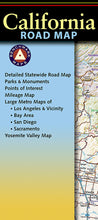 Load image into Gallery viewer, National Geographic Benchmark California CA Recreation Map BE0BENCARD