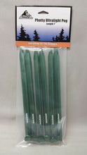 Load image into Gallery viewer, Liberty Mountain Phatty Tent Stakes Green Hard Anodized Aluminum Peg 6-Pack