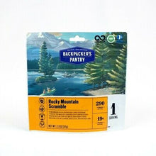 Load image into Gallery viewer, Backpacker's Pantry Rocky Mountain Breakfast Scramble 1-Serve Freeze Dried Food