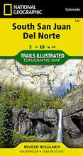 Load image into Gallery viewer, National Geographic Trails Illustrated Colorado South San Juan Del Norte Map TI00000142