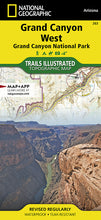 Load image into Gallery viewer, National Geographic AZ Grand Canyon Map Pack Bundle TI01020512B