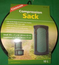 Load image into Gallery viewer, Coghlan's Compression Sack Small 10L 16"x7" Nylon Stuff Bag Coghlans 1116