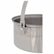 Load image into Gallery viewer, Olicamp AK 3 Qt Stainless Steel Mess Kit Cookset w/Pot--Fry Pan Lid--Stuff Sack