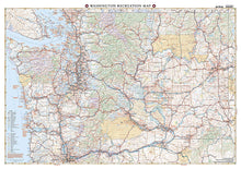 Load image into Gallery viewer, National Geographic Benchmark Washington WA Recreation Map BE0BENWARM