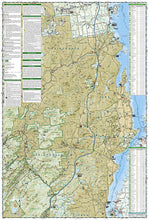 Load image into Gallery viewer, National Geographic Trails Illustrated NY Adirondack Park Lake Placid Map TI00000742